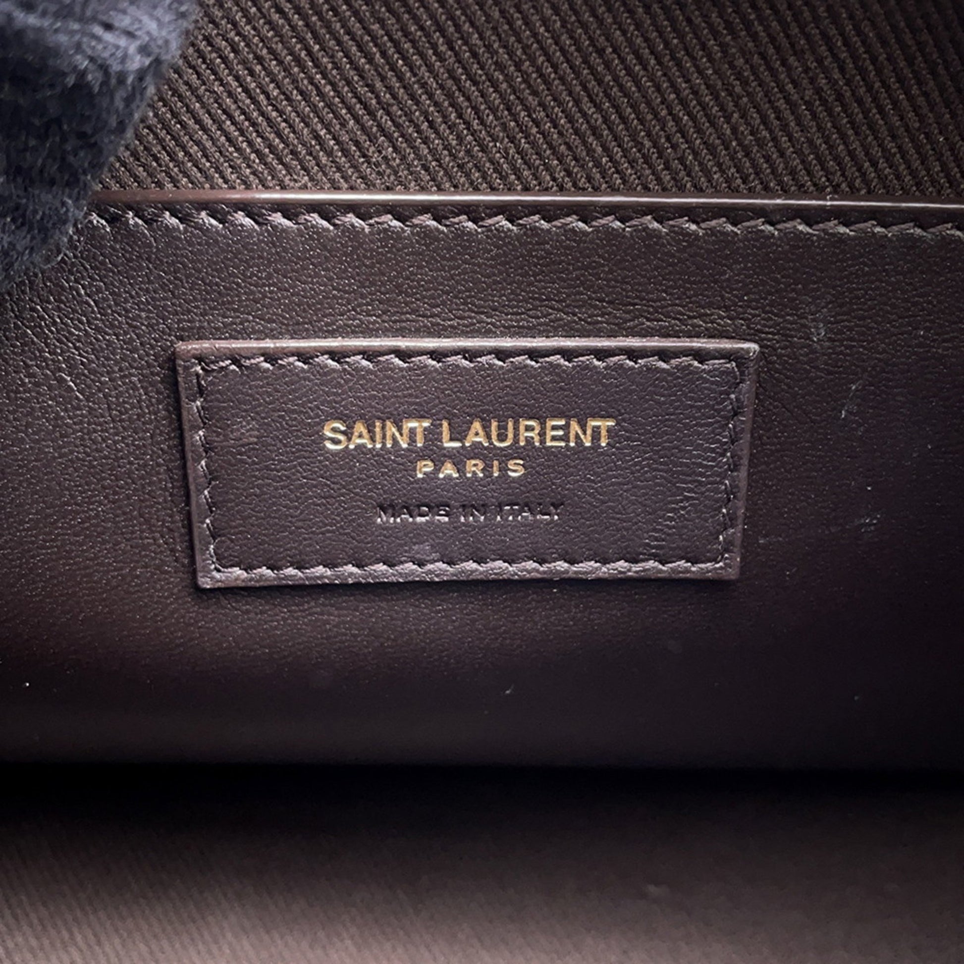 Saint Laurent Duffle, Brown, Canvas, handbag