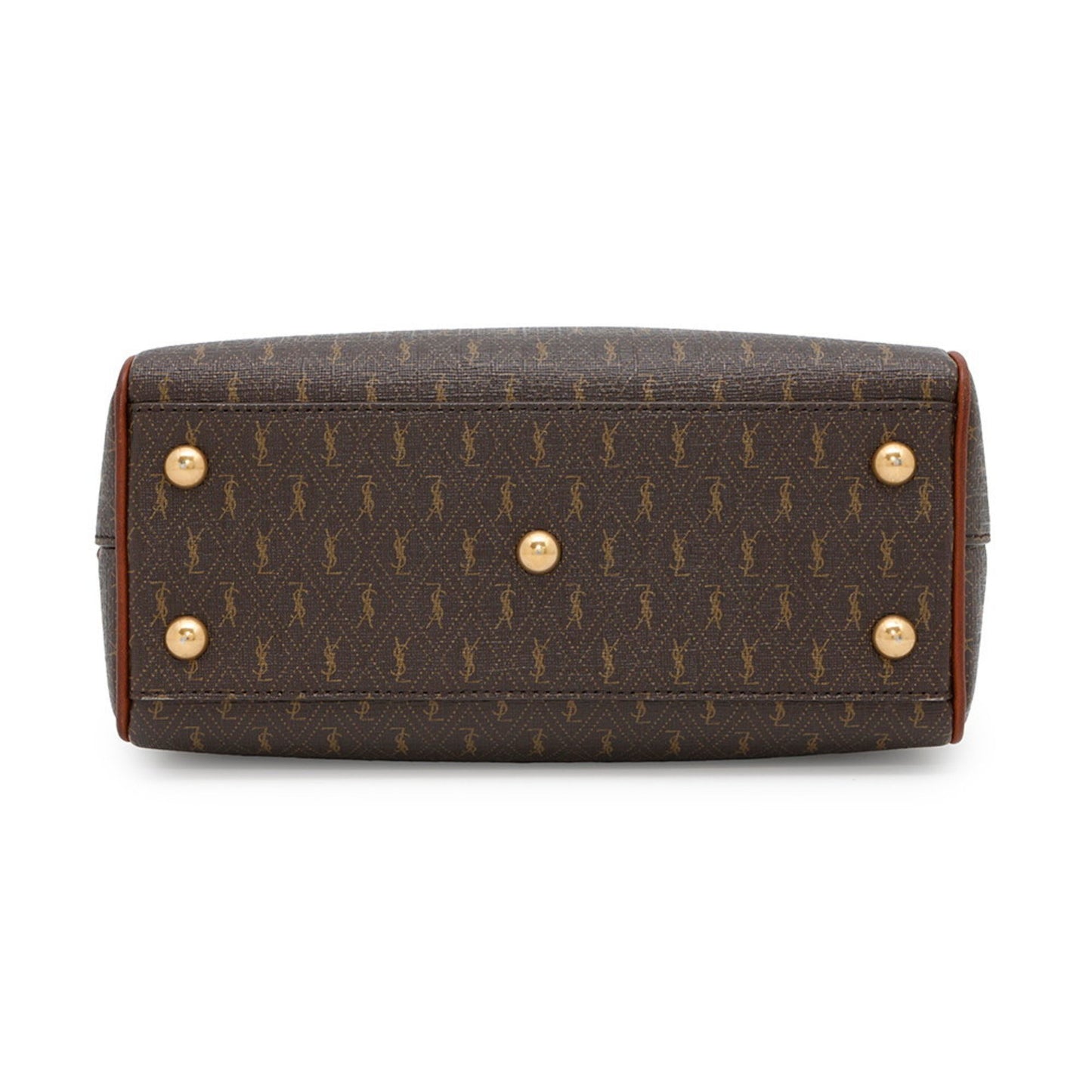 Saint Laurent Duffle, Brown, Canvas, handbag