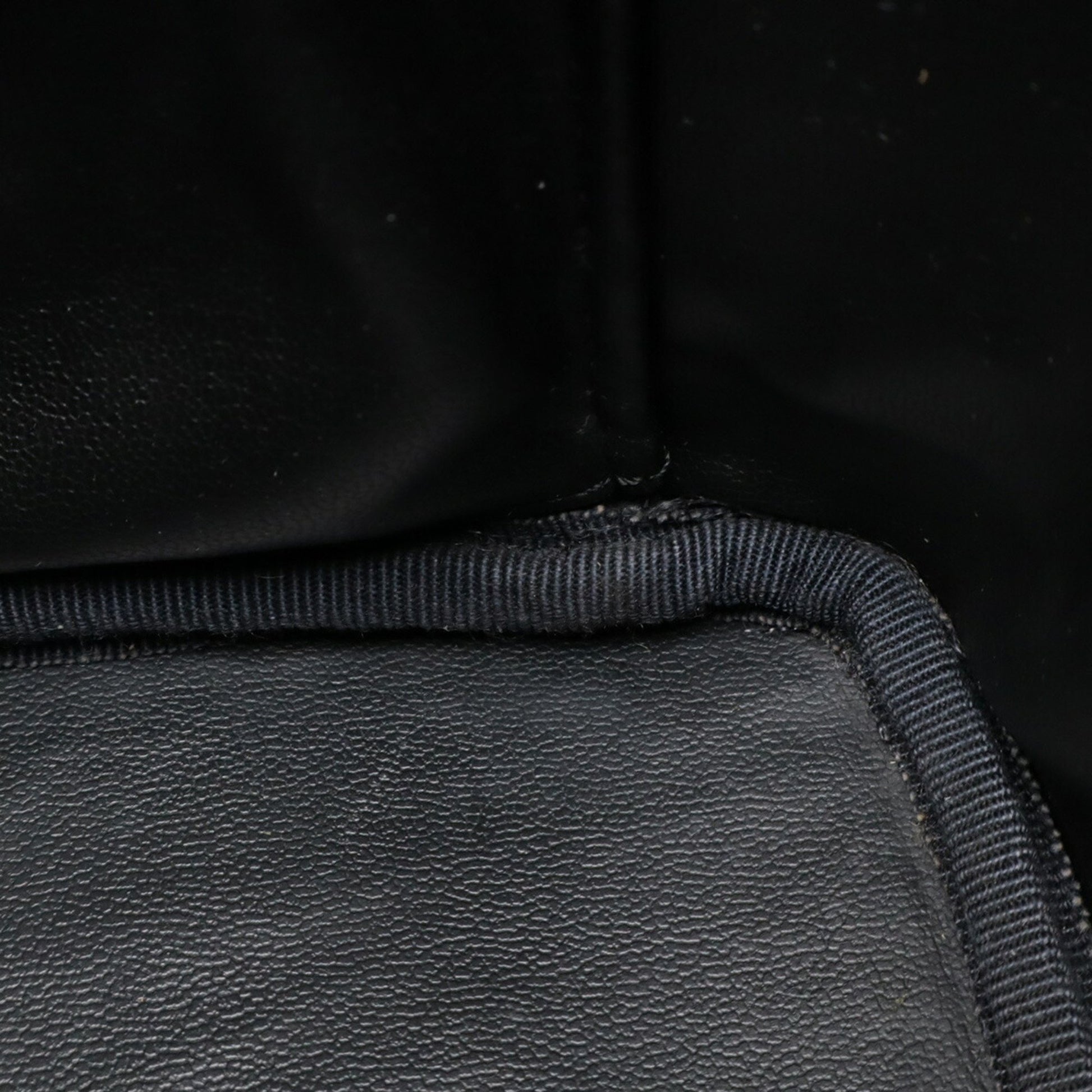 Chanel Vanity, Black, Leather, handbag