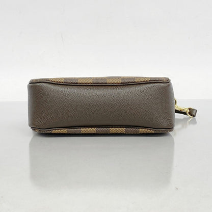 Louis Vuitton Trousse makeup, Brown, Canvas, wallet