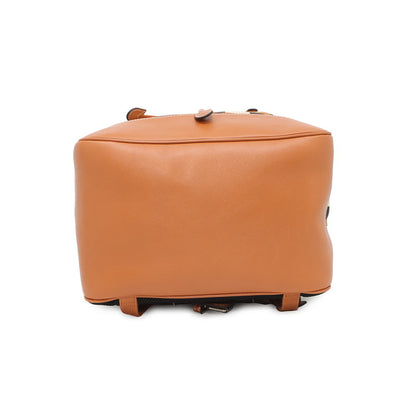 Gucci Interlocking G, Brown, Leather, backpack