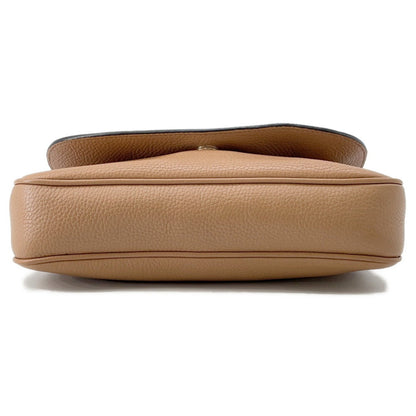 Gucci Interlocking G, Beige, Leather, shoulder