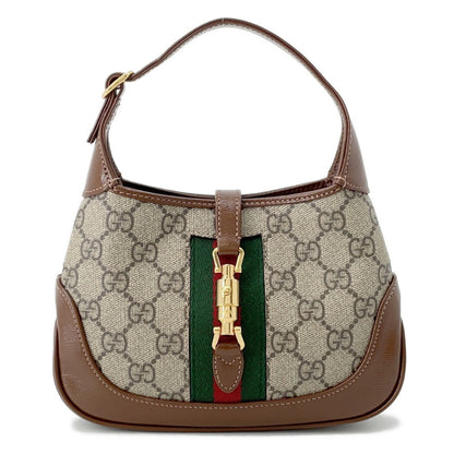 Gucci Jackie, Beige, Canvas, handbag