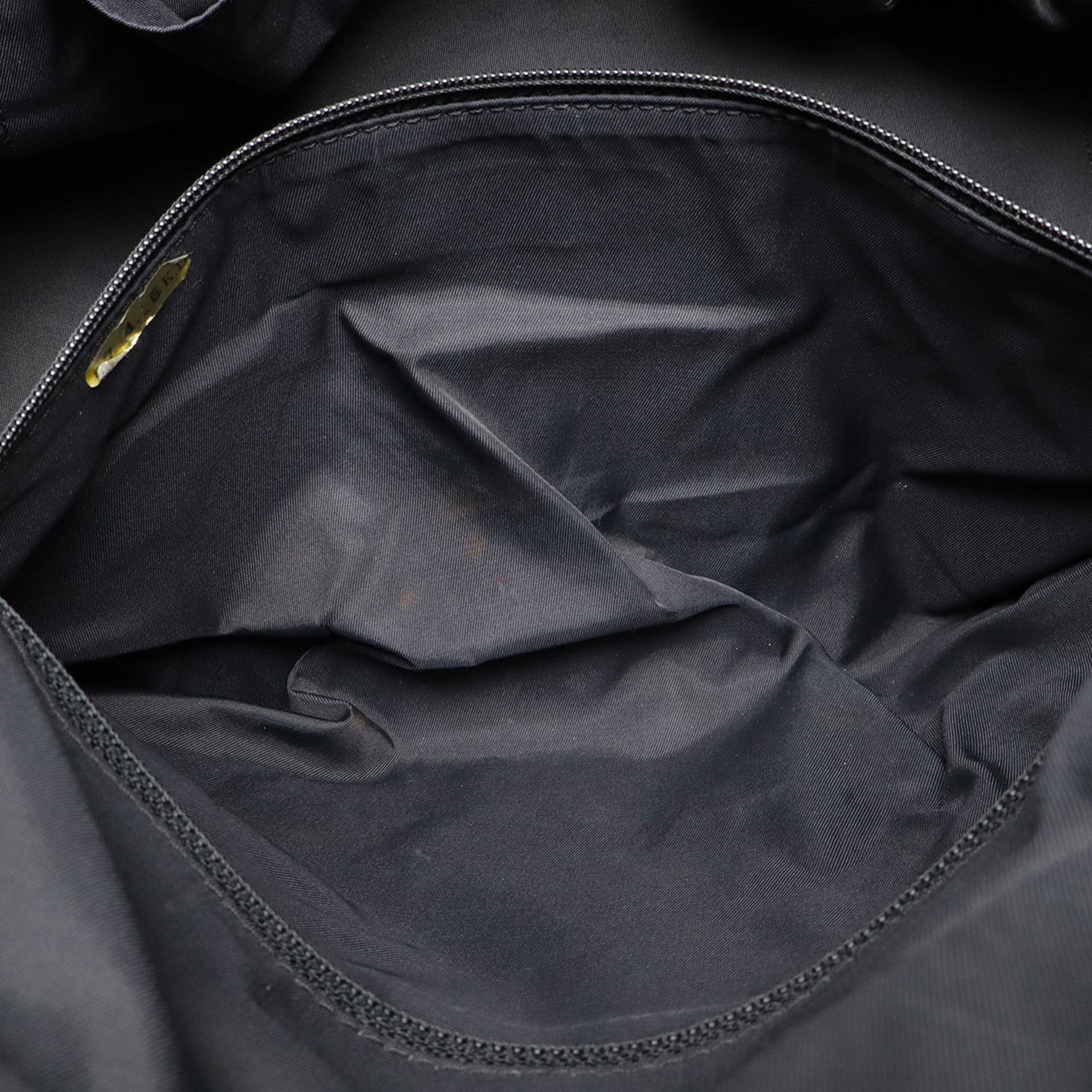 Chanel Biarritz, Black, "CANVAS, LEATHER", handbag