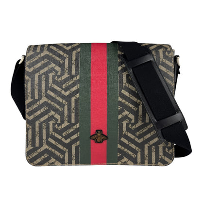 Gucci Caleido, "BEIGE, BROWN", Canvas, shoulder