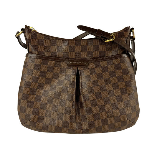 Louis Vuitton Bloomsbury, Brown, Canvas, shoulder