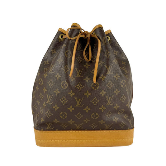 Louis Vuitton Noé, Brown, Canvas, shoulder