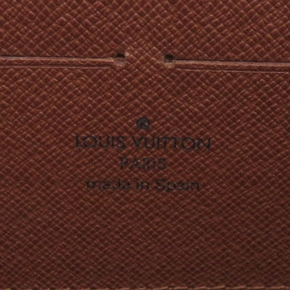 Louis Vuitton Zippy wallet, Brown, Canvas, wallet