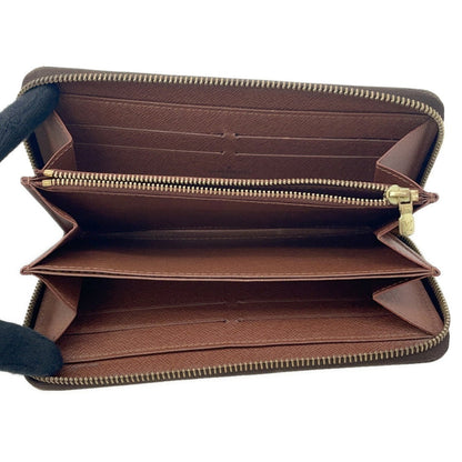 Louis Vuitton Zippy wallet, Brown, Canvas, wallet