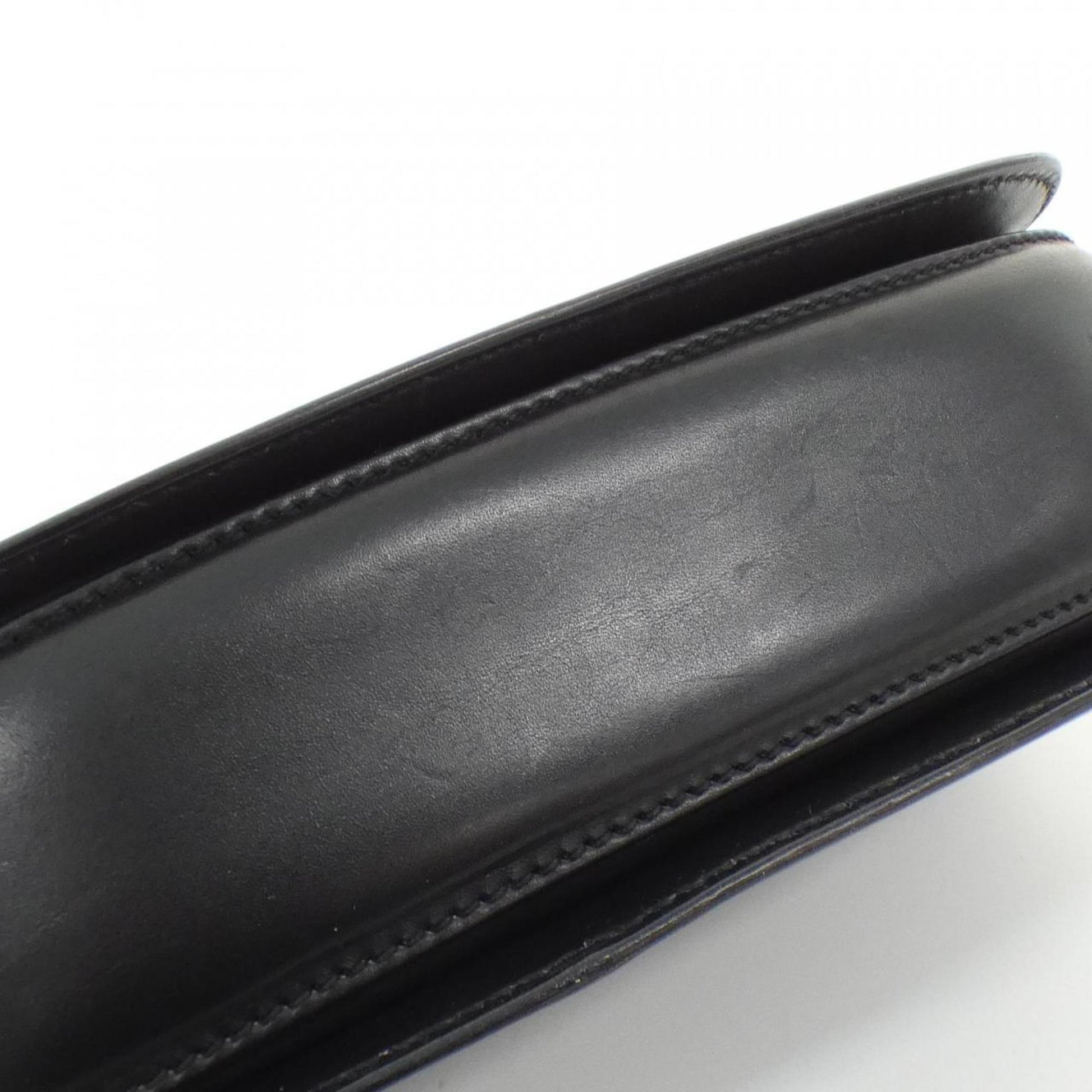 Gucci Bamboo, Black, Leather, handbag