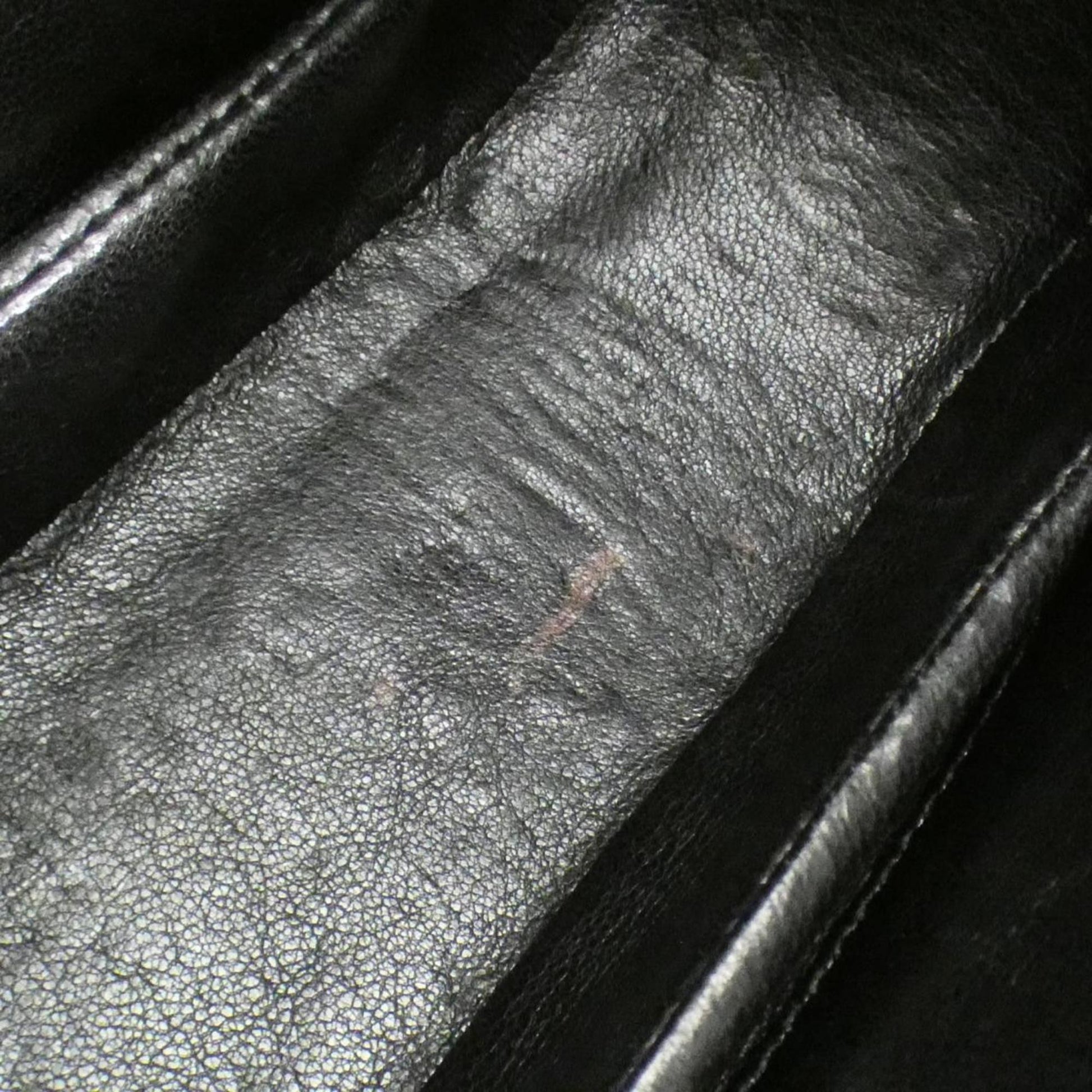 Gucci Bamboo, Black, Leather, handbag