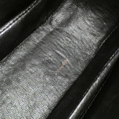 Gucci Bamboo, Black, Leather, handbag