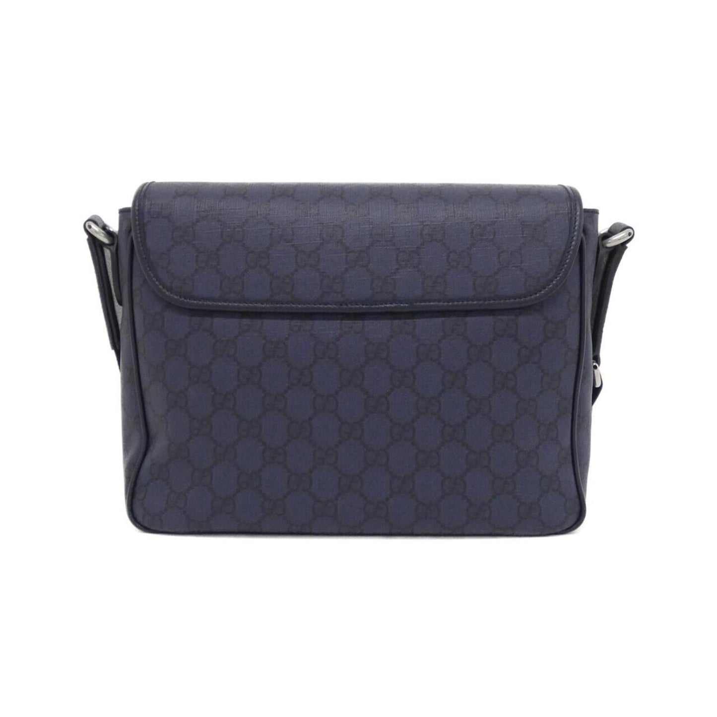 Gucci GG Marmont, Blue, Canvas, shoulder