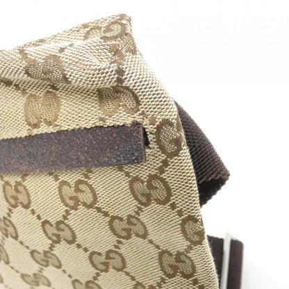 Gucci GG canvas, "BEIGE, BROWN", "CANVAS, LEATHER", clutch