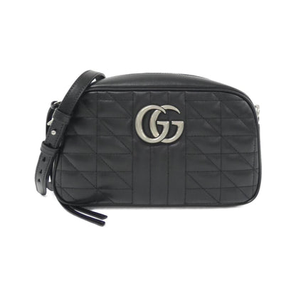 Gucci GG Marmont, Black, Leather, shoulder