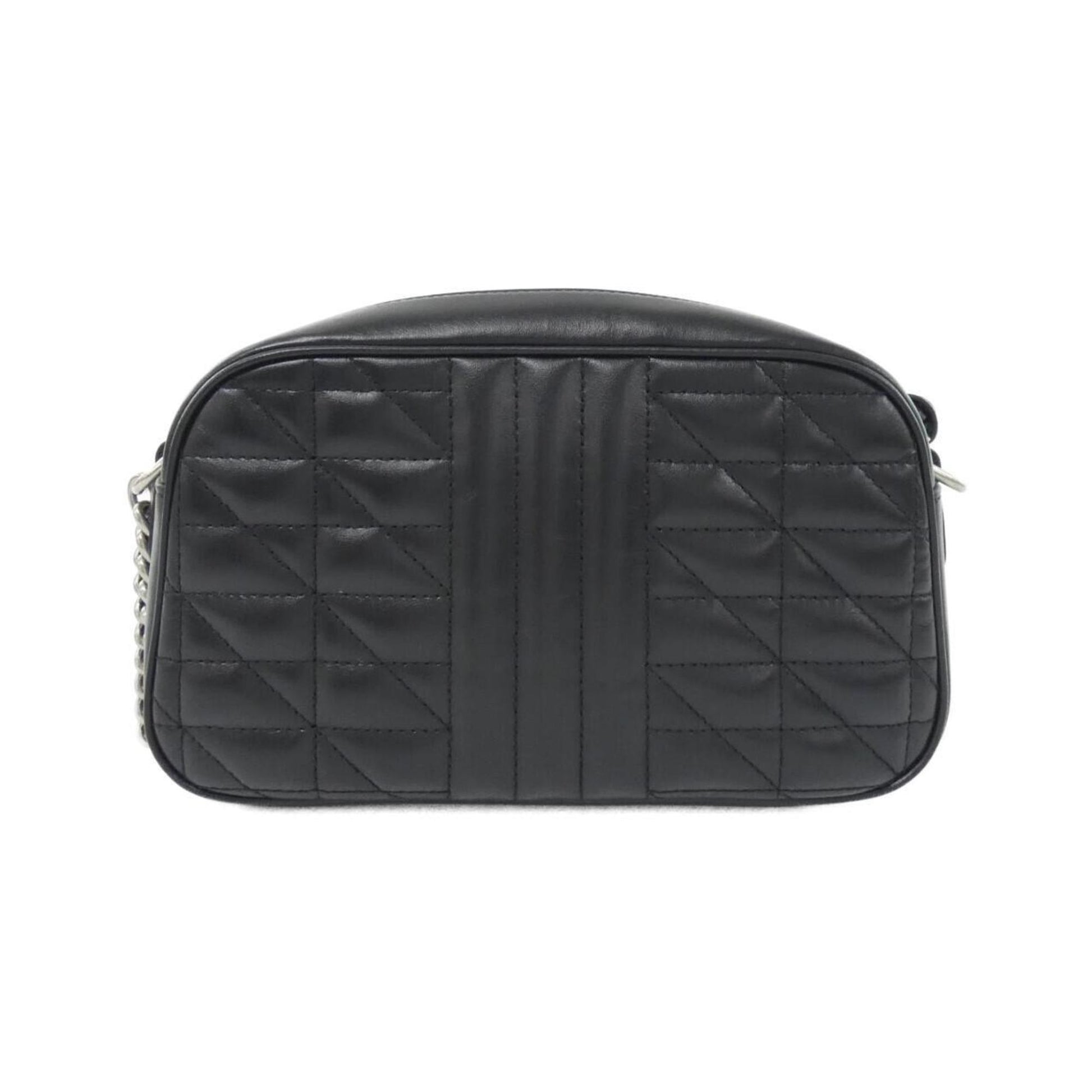 Gucci GG Marmont, Black, Leather, shoulder