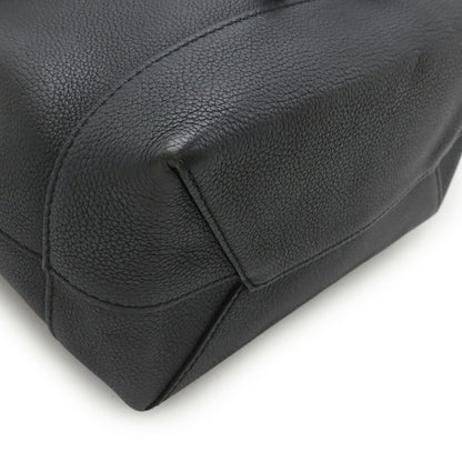 Louis Vuitton Lockme, Black, Leather, backpack