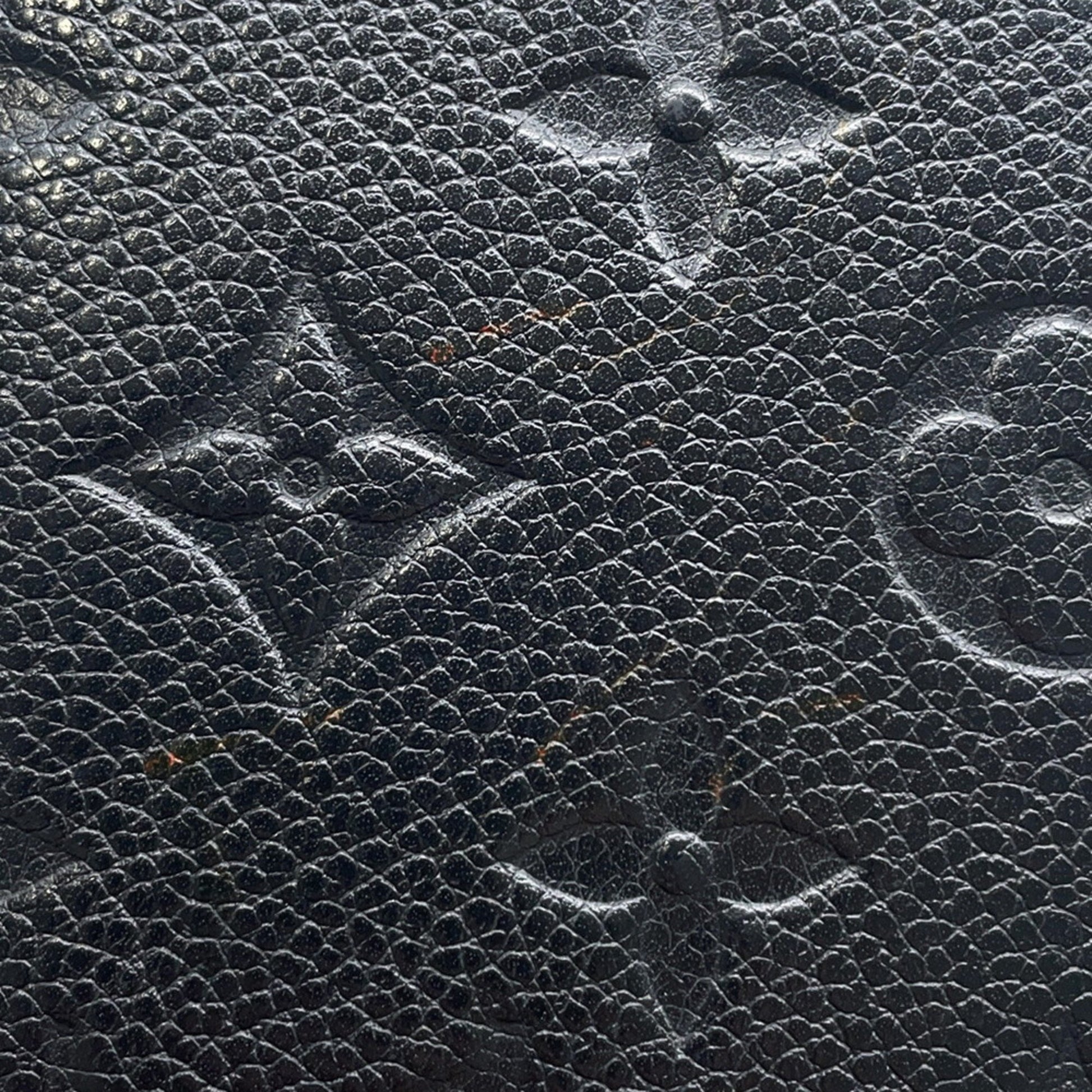 Louis Vuitton Portefeuille zippy, Black, Leather, wallet