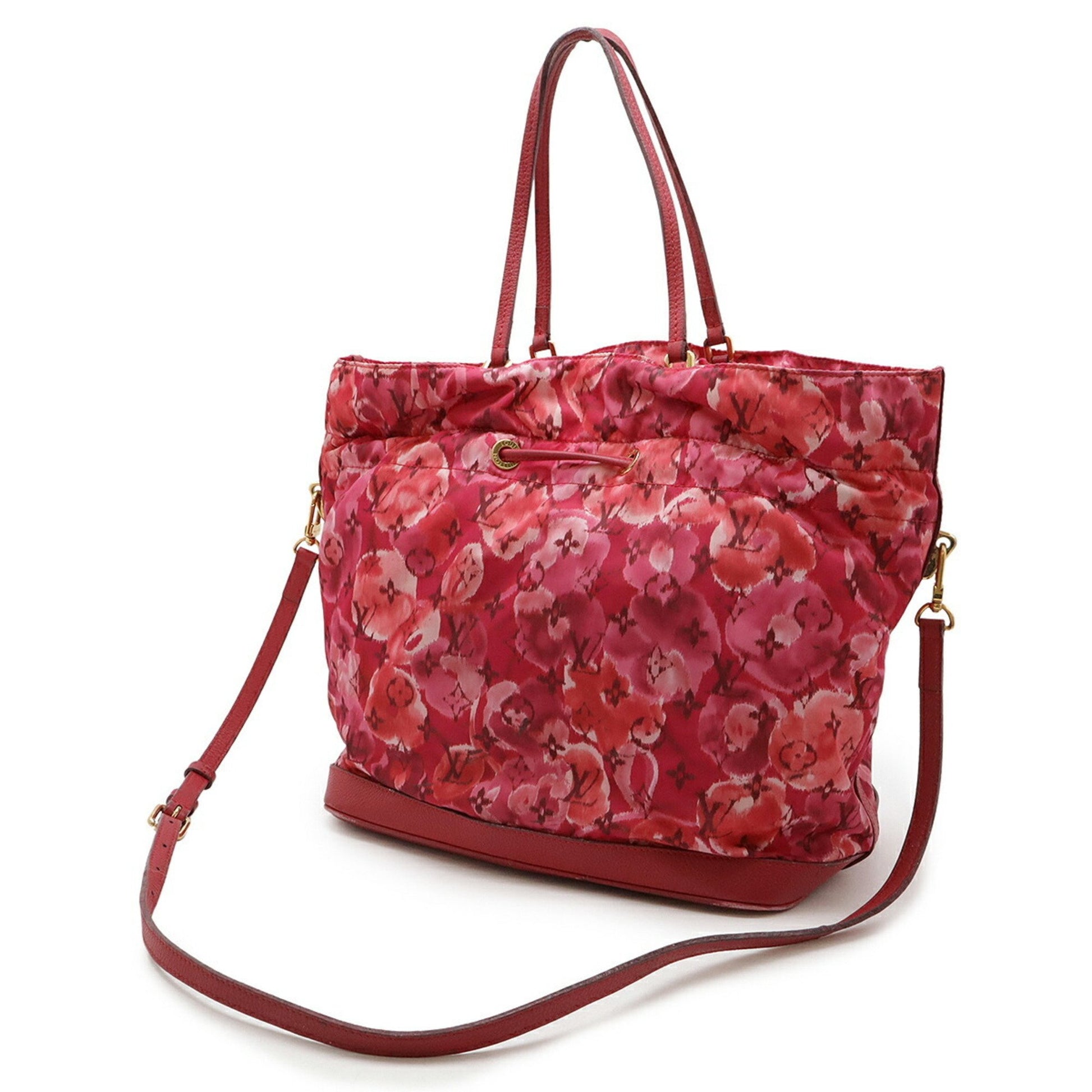 Louis Vuitton Ikat, Pink, NYLON, tote