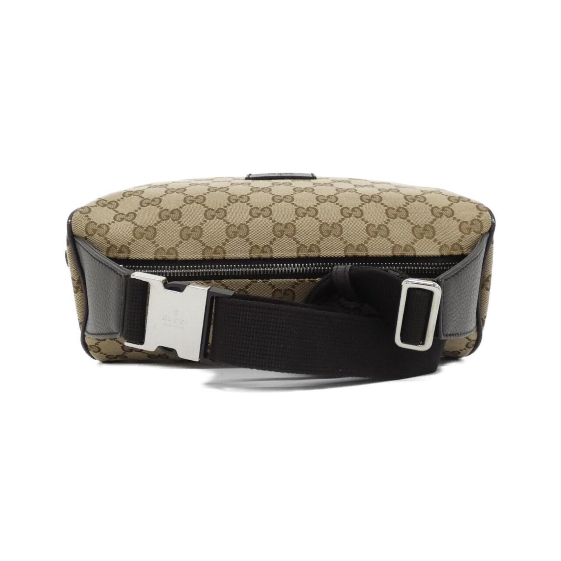 Gucci GG canvas, "BEIGE, BROWN", Canvas, clutch