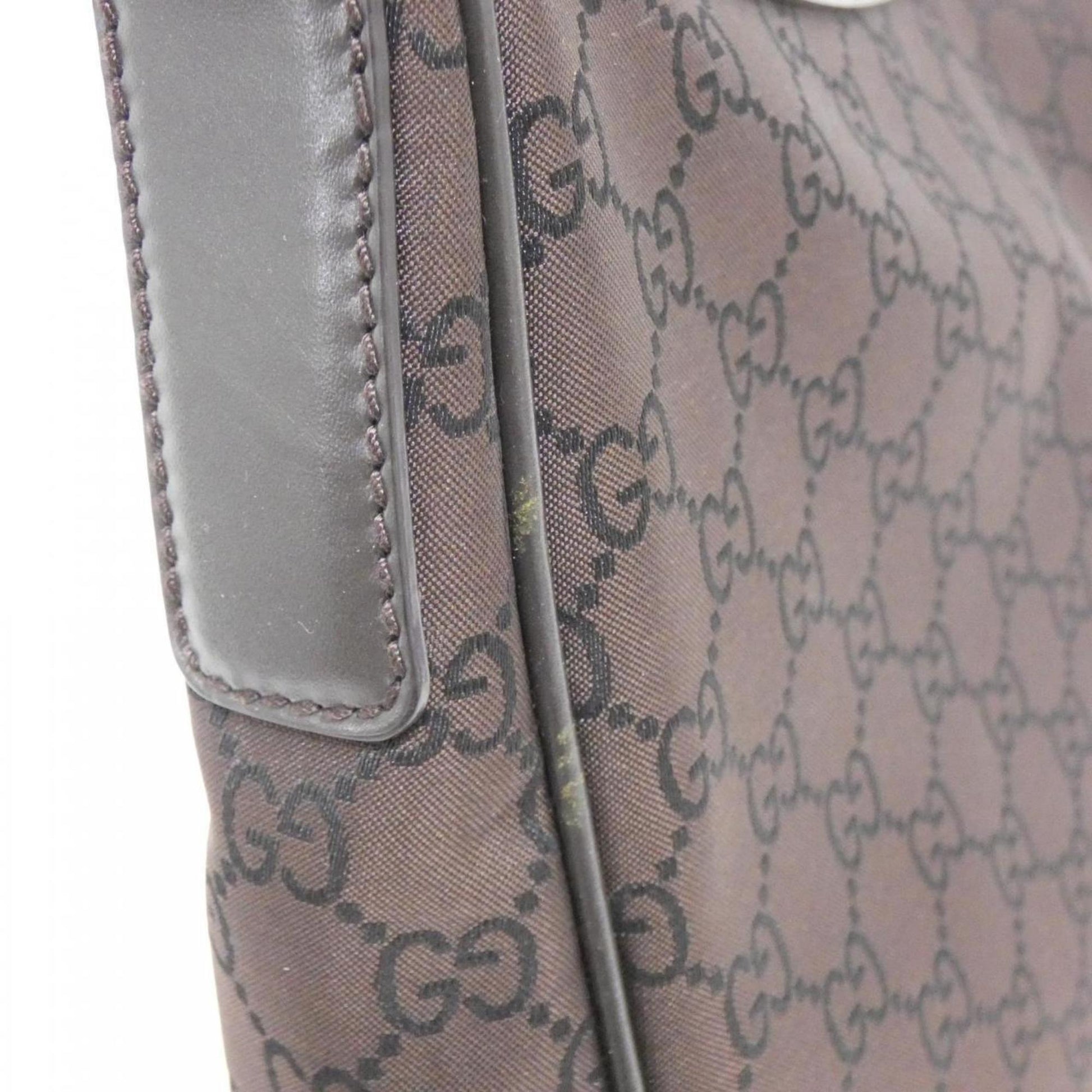 Gucci Hobo, Brown, NYLON, shoulder