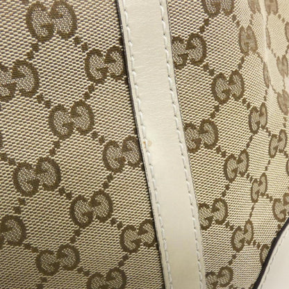 Gucci GG canvas, Beige, "CANVAS, LEATHER", tote