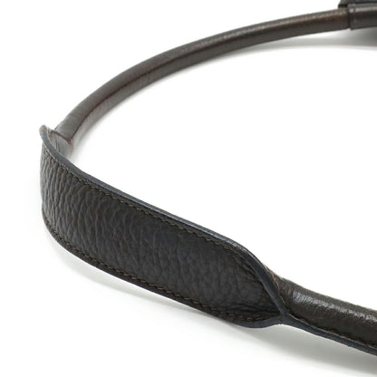 Hermès, Black, Leather, shoulder