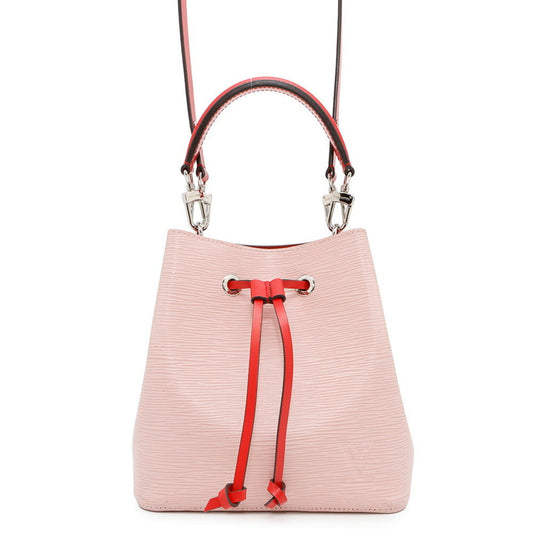 Louis Vuitton NéoNoé, Pink, Leather, handbag