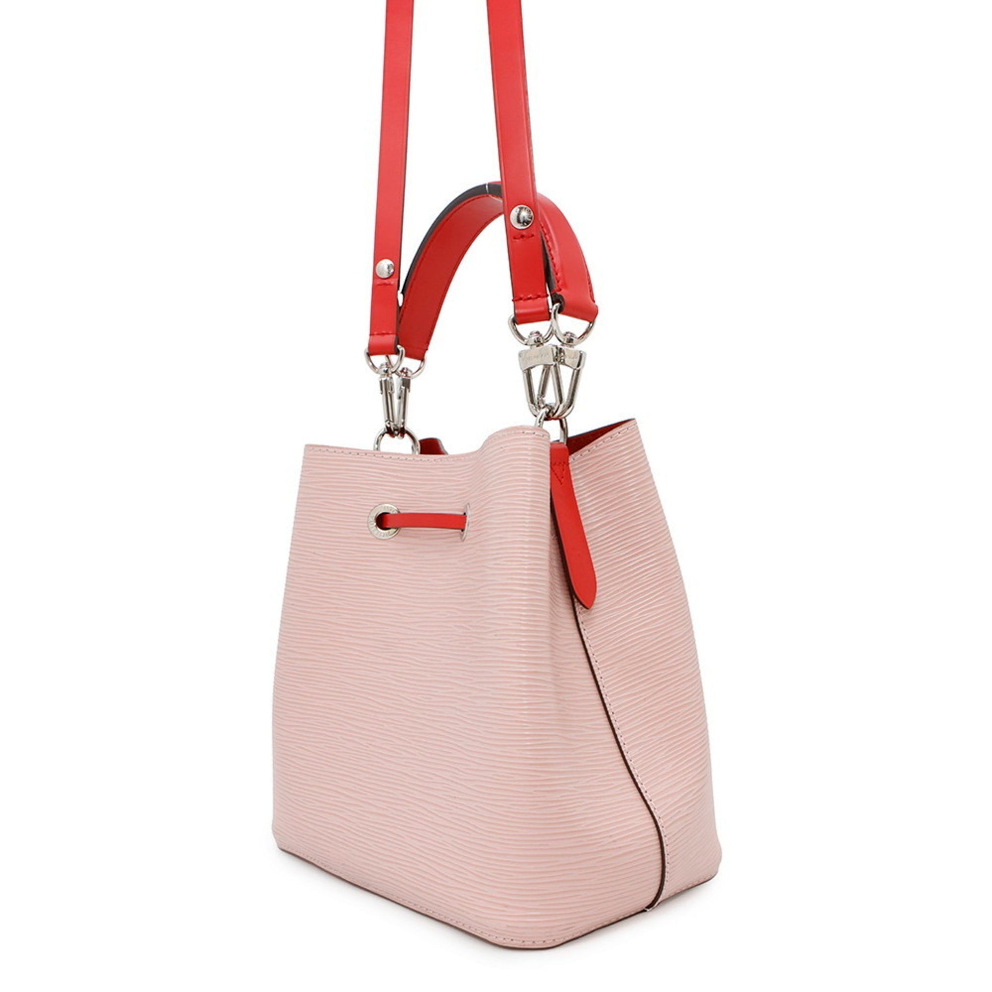 Louis Vuitton NéoNoé, Pink, Leather, handbag