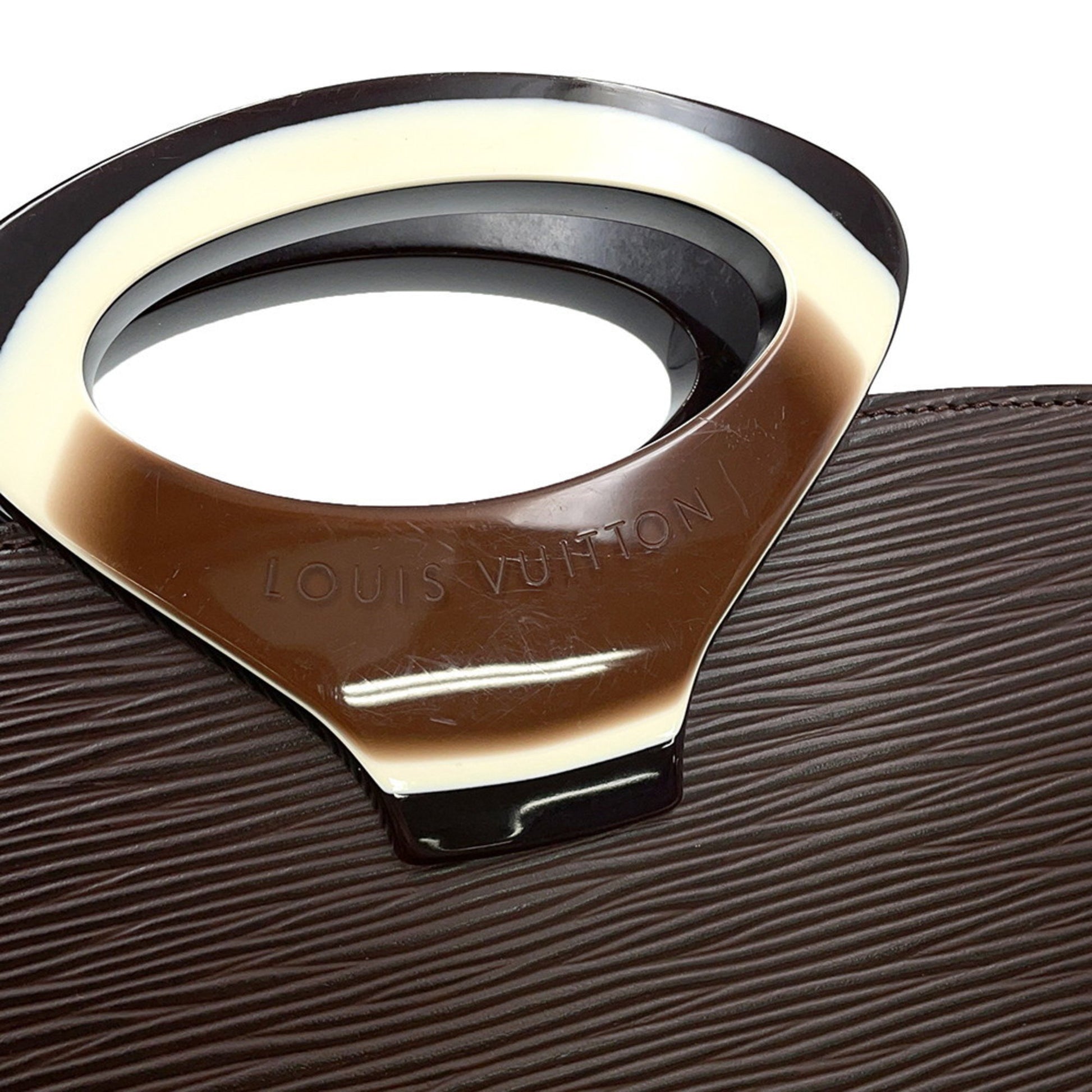 Louis Vuitton Noctambule, Brown, Leather, tote