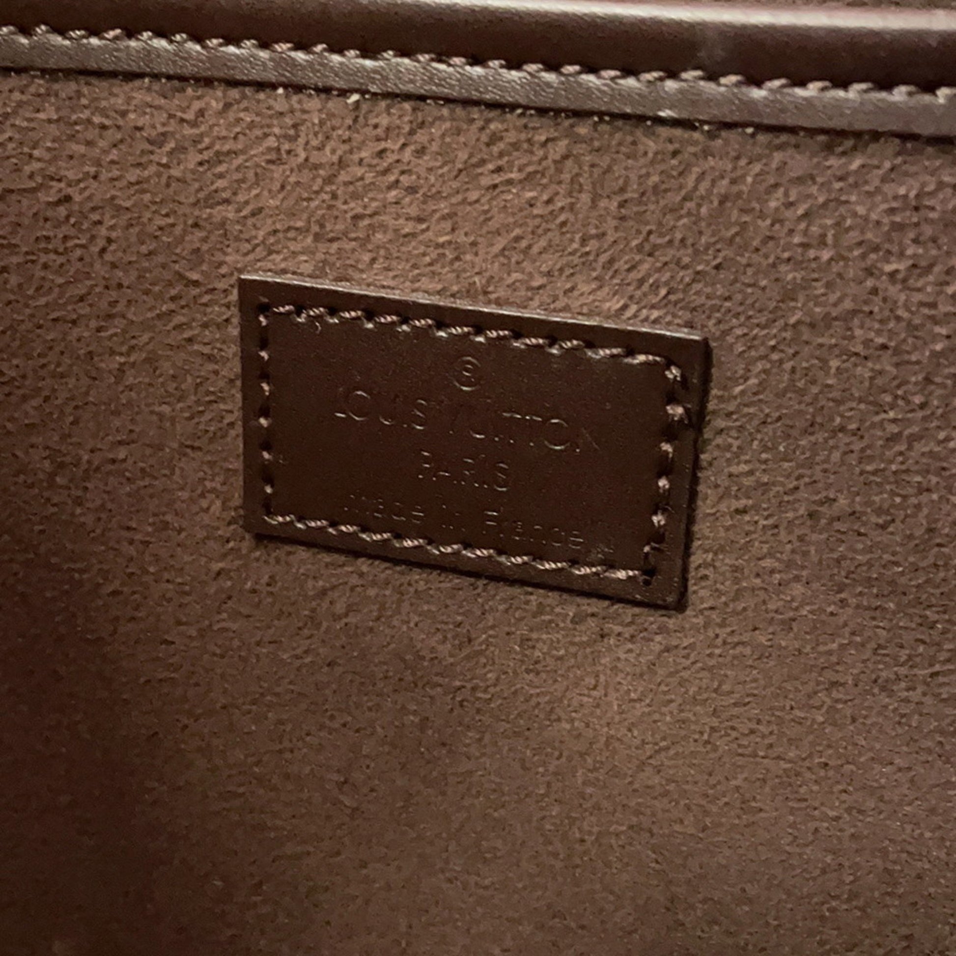 Louis Vuitton Noctambule, Brown, Leather, tote
