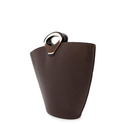 Louis Vuitton Noctambule, Brown, Leather, tote