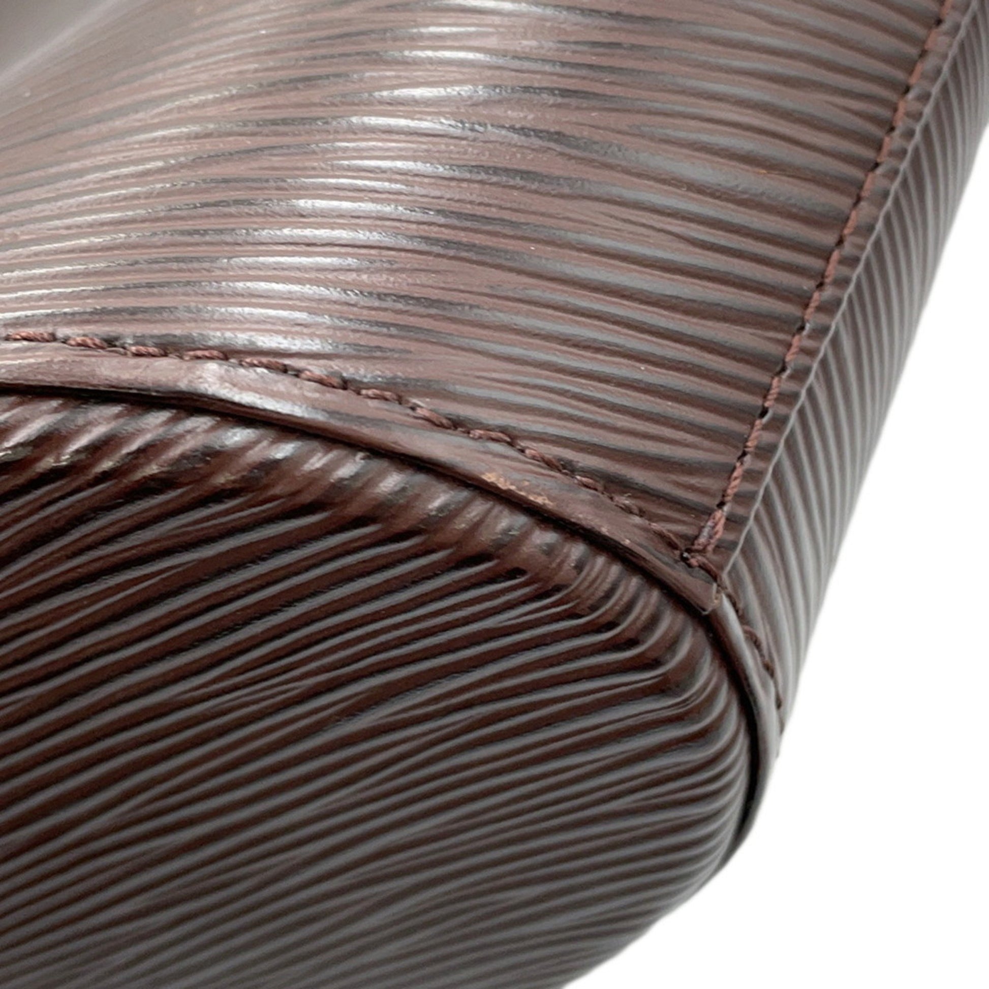 Louis Vuitton Noctambule, Brown, Leather, tote