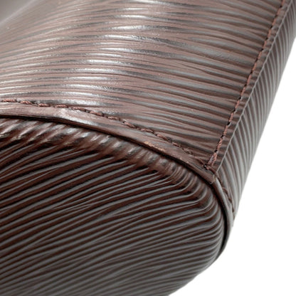 Louis Vuitton Noctambule, Brown, Leather, tote