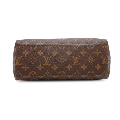 Louis Vuitton Tuileries, Brown, Canvas, shoulder