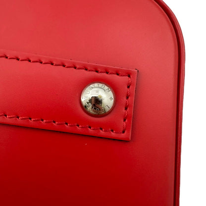 Louis Vuitton Alma BB, Red, Leather, handbag