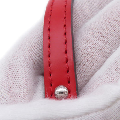 Louis Vuitton Alma BB, Red, Leather, handbag