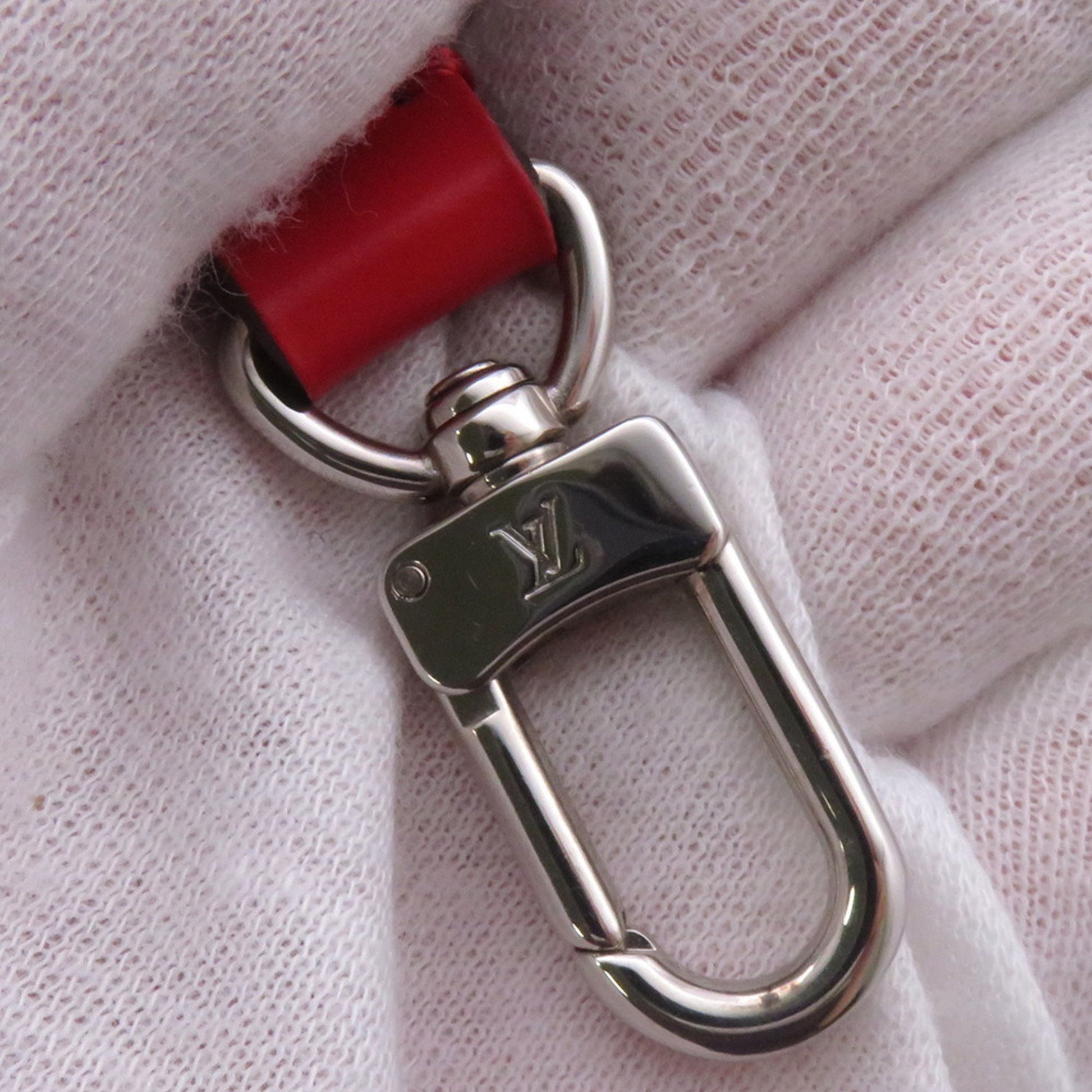 Louis Vuitton Alma BB, Red, Leather, handbag