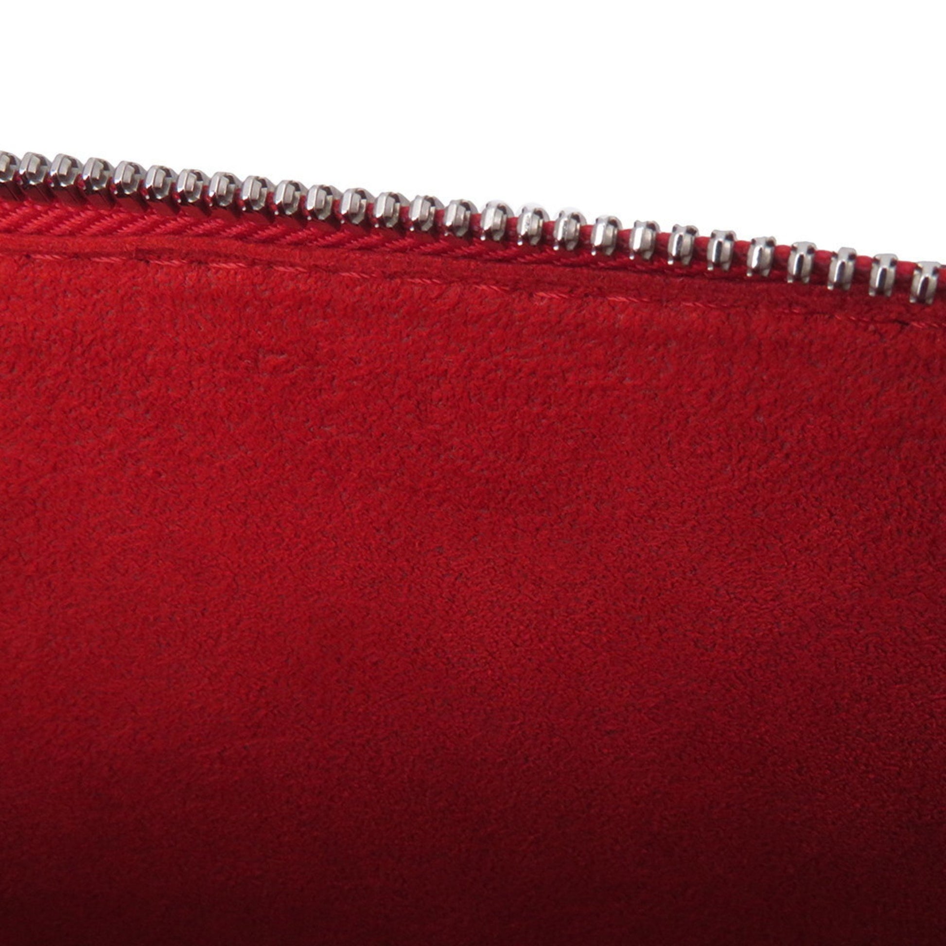Louis Vuitton Alma BB, Red, Leather, handbag