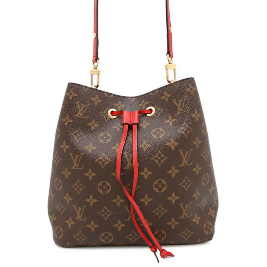 Louis Vuitton NéoNoé, Brown, Canvas, shoulder