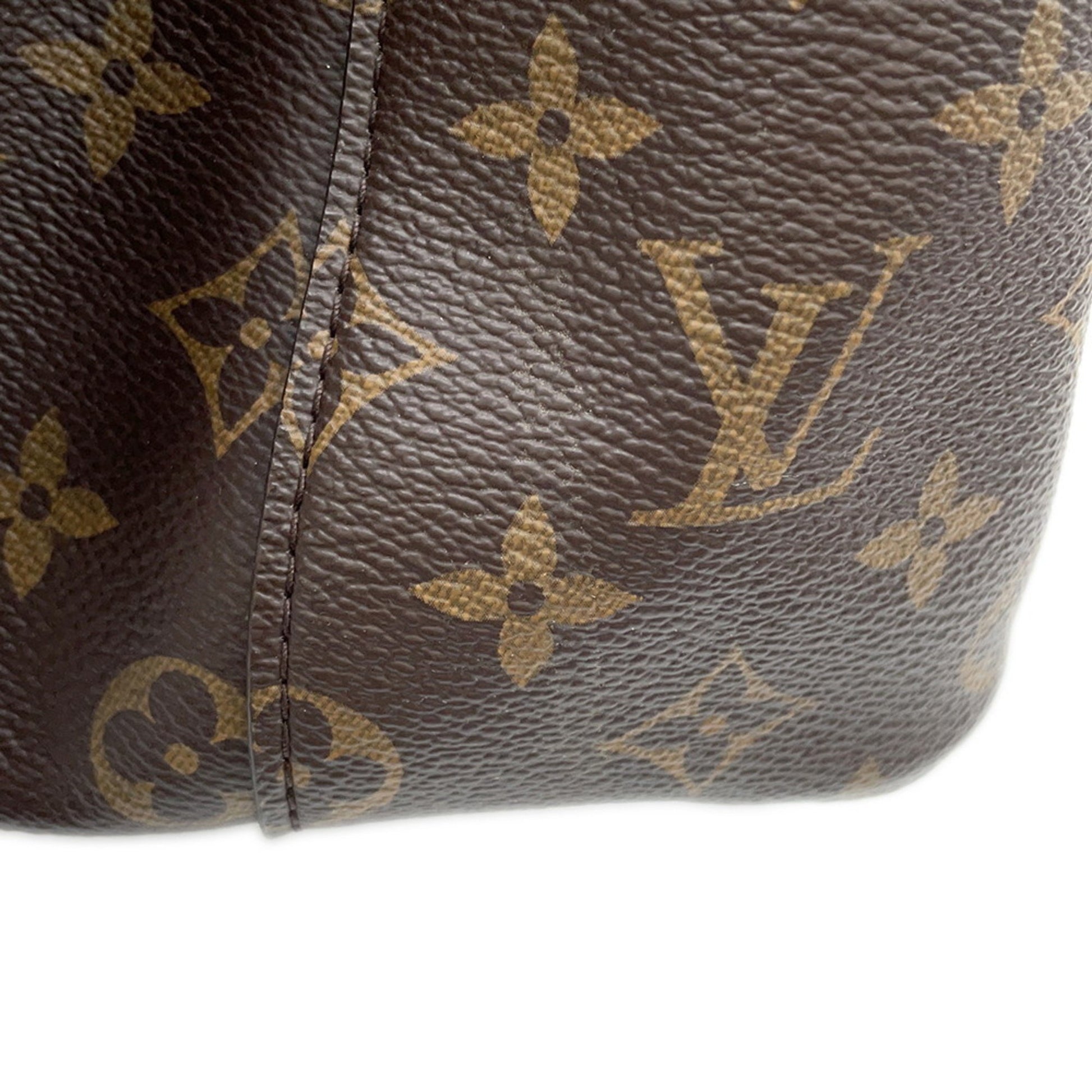 Louis Vuitton NéoNoé, Brown, Canvas, shoulder