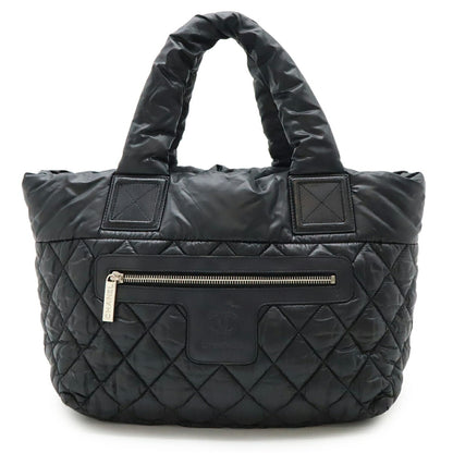 Chanel Coco Cocoon, Black, NYLON, tote