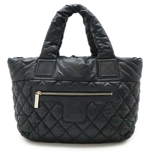 Chanel Coco Cocoon, Black, NYLON, tote