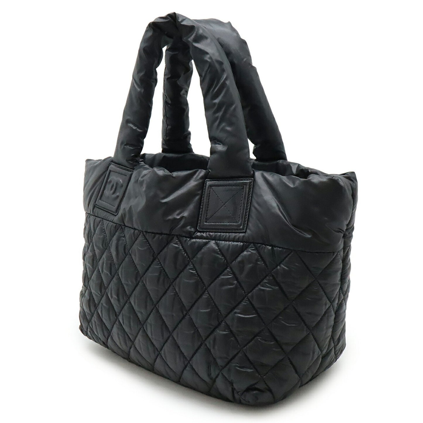 Chanel Coco Cocoon, Black, NYLON, tote