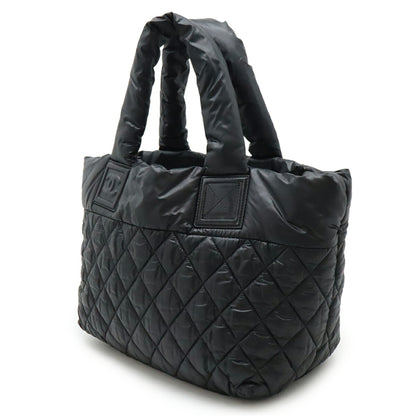 Chanel Coco Cocoon, Black, NYLON, tote