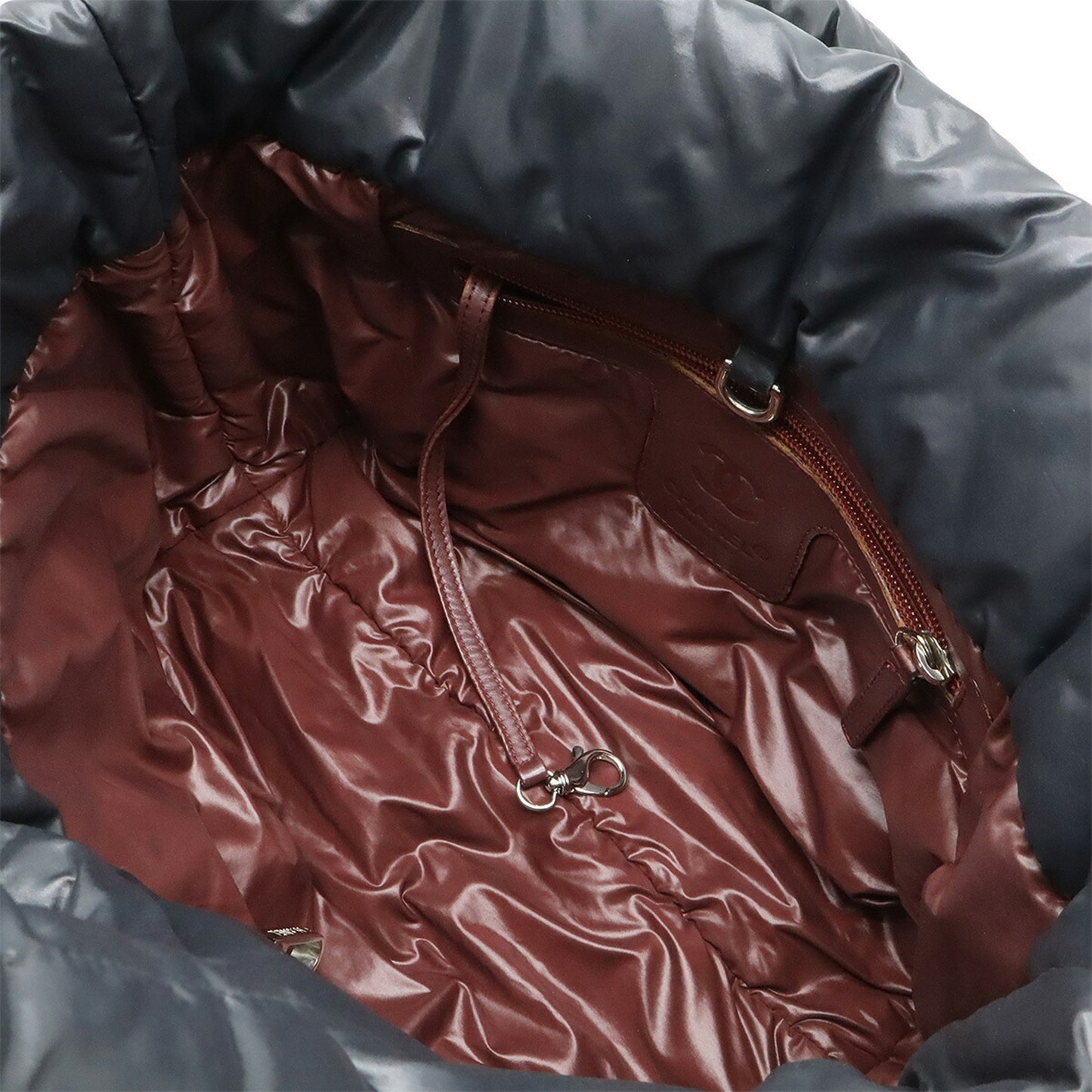 Chanel Coco Cocoon, Black, NYLON, tote