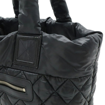 Chanel Coco Cocoon, Black, NYLON, tote