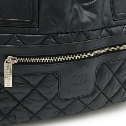 Chanel Coco Cocoon, Black, NYLON, tote