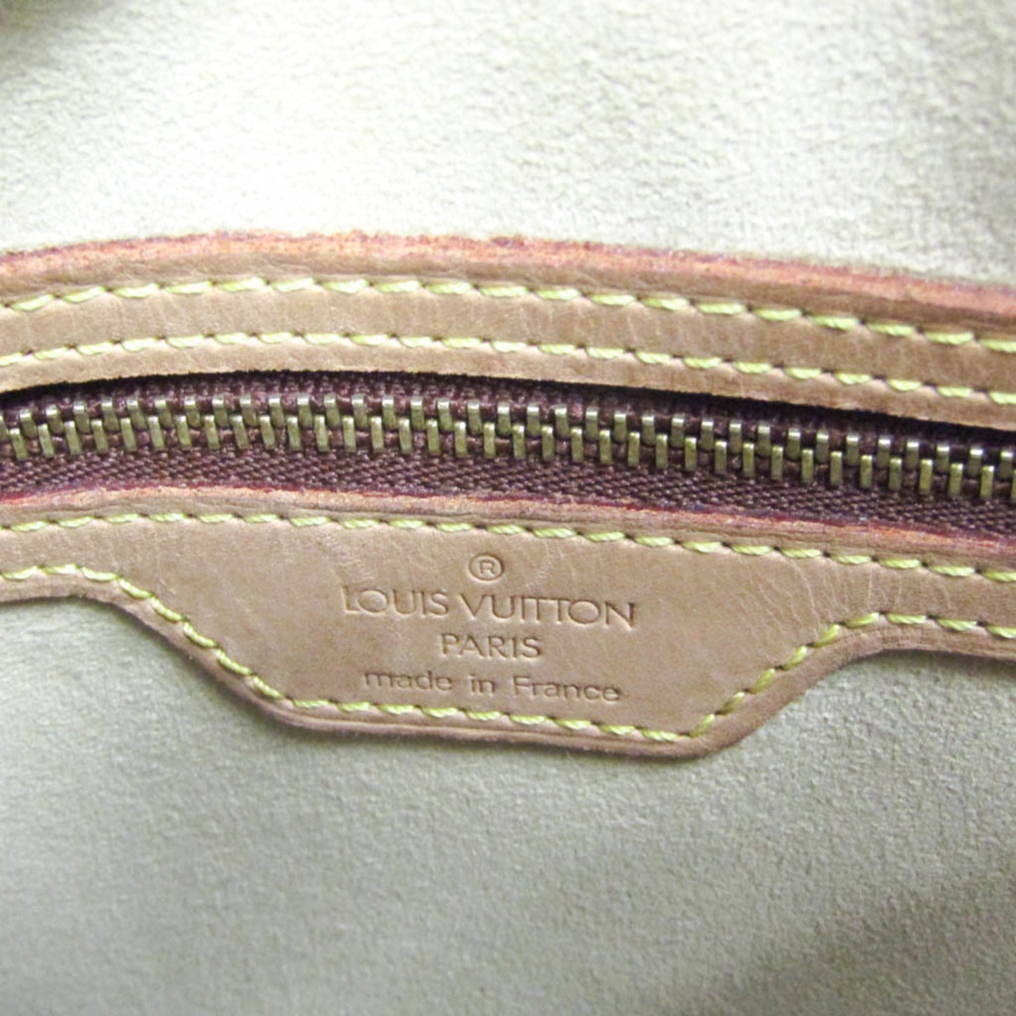 Louis Vuitton Looping, Brown, Canvas, shoulder