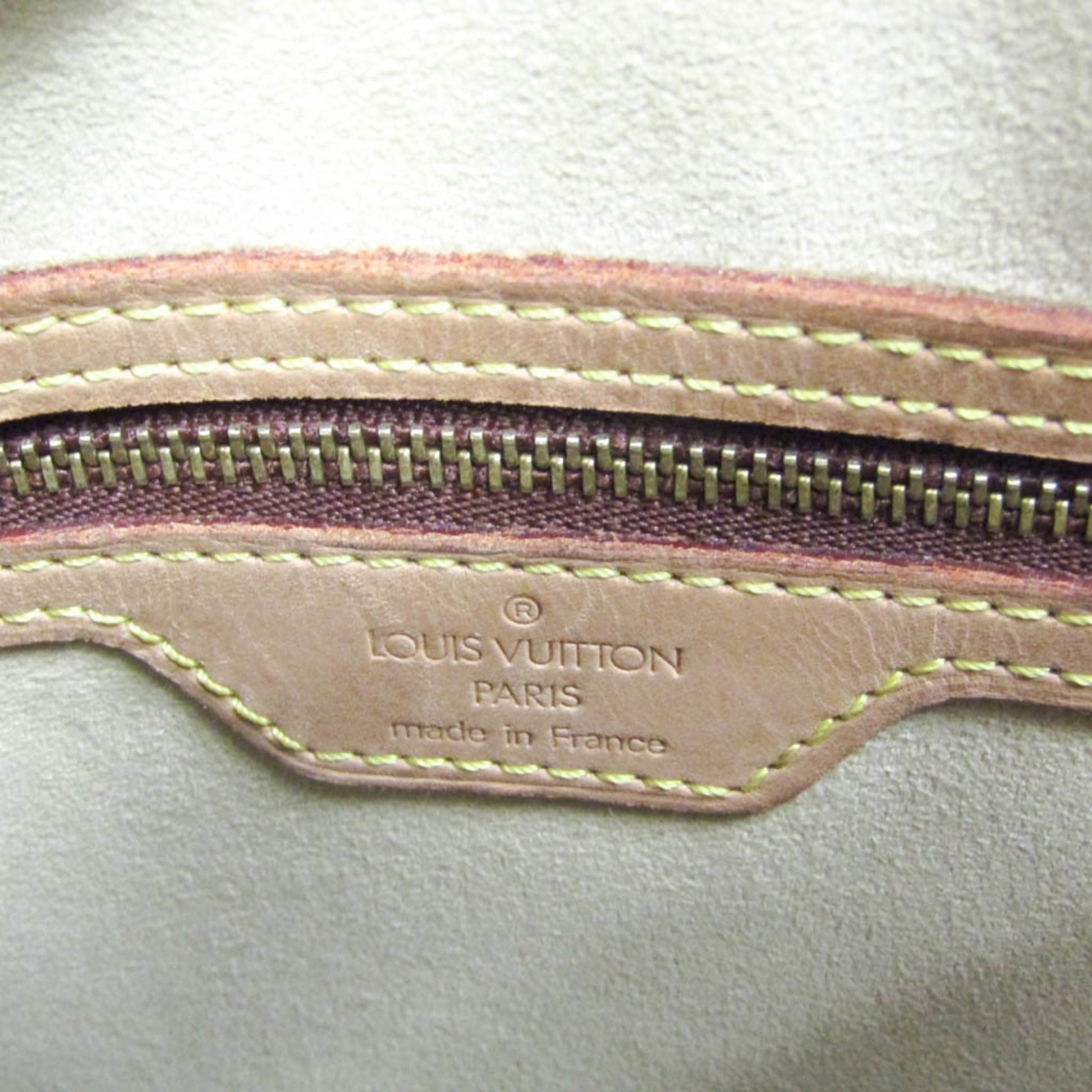 Louis Vuitton Looping, Brown, Canvas, shoulder